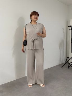 「アイテム（アンサンブル）」を使った、kana18sさん（レディース・158cm）の夏コーディネート