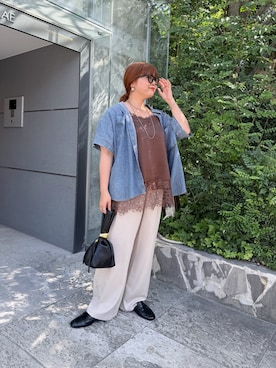 kana18sさん（レディース・158cm）の夏コーディネート