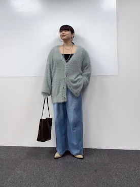 「アイテム（デニムパンツ）」を使った、kana18sさん（レディース・158cm）の夏コーディネート