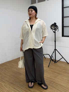 kana18sさん（レディース・158cm）の夏コーディネート