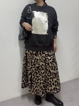 「スウェットコーデ」｜kana18sさん（レディース・158cm）の秋コーディネート