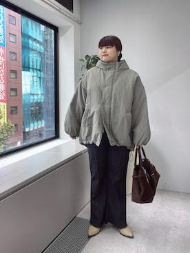 「アイテム（ブルゾン）」を使った、kana18sさん（レディース・158cm・30代）の秋コーディネート