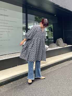 「アイテム（ワンピース/ドレス）」を使った、kana18sさん（レディース・158cm・30代）の夏コーディネート