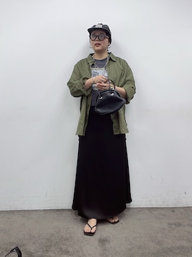 「Remind me and forever（リマインドミーアンドフォーエバー）のアイテム」を使った、kana18sさん（レディース・158cm）の春コーディネート