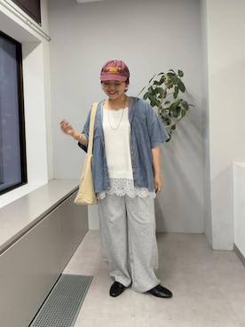 kana18sさん（レディース・158cm）の夏コーディネート