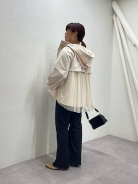 「アイテム（ジャケット/アウター）」を使った、kana18sさん（レディース・158cm・30代）の夏コーディネート
