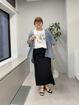 kana18sさん（レディース・158cm）の夏コーディネート
