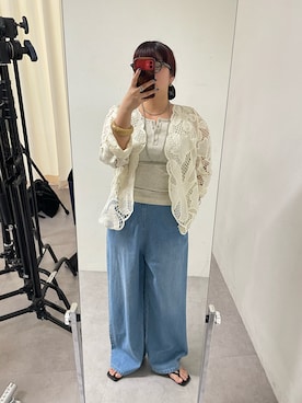 「Remind me and forever（リマインドミーアンドフォーエバー）のアイテム」を使った、kana18sさん（レディース・158cm）の春コーディネート