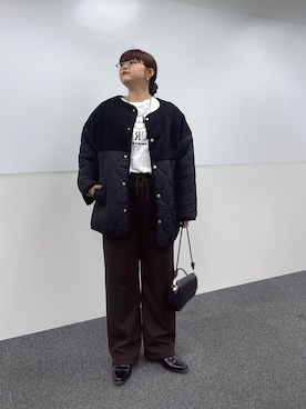 「アイテム（その他アウター）」を使った、kana18sさん（レディース・158cm・30代）の秋コーディネート