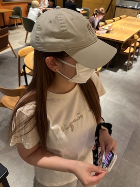 「agnes b.（アニエスベー）のアイテム」を使った、0m330さん（レディース・158cm）の夏コーディネート