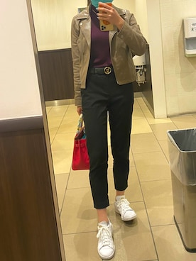 「stansmith」｜mi811さん（レディース・170cm）の秋コーディネート