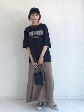 「アントマリーズ」｜「アイテム（その他）」を使った、RIHOさん（レディース・160cm）の夏コーディネート