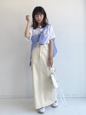 -さん(レディース・160cm)の夏コーディネート