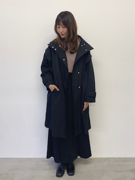 「アントマリーズ」｜「アイテム（その他）」を使った、RIHOさん（レディース・160cm）の秋コーディネート