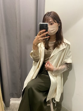 「アントマリーズ」｜RIHOさん（レディース・160cm）の秋コーディネート