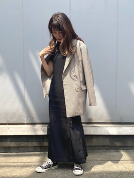 「初秋コーデ」｜「アイテム（その他）」を使った、RIHOさん（レディース・160cm）の秋コーディネート