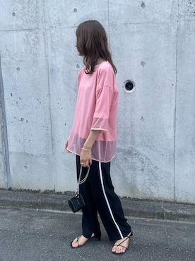 -さん（レディース・160cm）の夏コーディネート