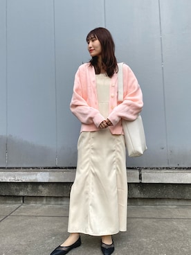 「アントマリーズ」｜「アイテム（その他）」を使った、RIHOさん（レディース・160cm）の春コーディネート