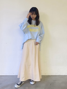 「アントマリーズ」｜「アイテム（その他）」を使った、RIHOさん（レディース・160cm）の冬コーディネート