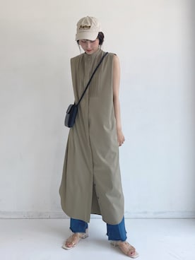 -さん（レディース・160cm）の夏コーディネート