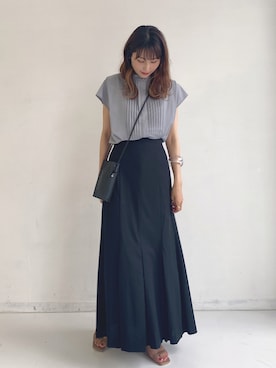 「アントマリーズ」｜「アイテム（その他）」を使った、RIHOさん（レディース・160cm）の夏コーディネート