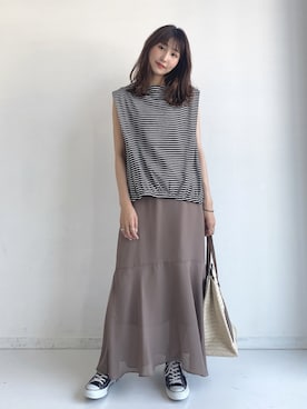 -さん(レディース・160cm)の夏コーディネート
