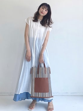 -さん（レディース・160cm）の夏コーディネート
