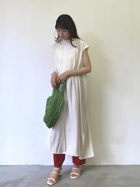 「アントマリーズ」｜「アイテム（その他）」を使った、RIHOさん（レディース・160cm）の夏コーディネート