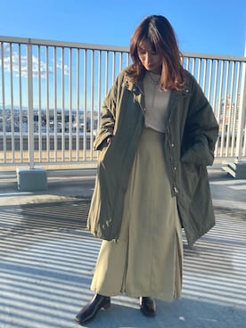 「アントマリーズ」｜「アイテム（その他）」を使った、RIHOさん（レディース・160cm）の秋コーディネート