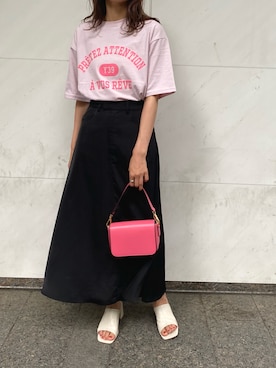 「アントマリーズ」｜RIHOさん（レディース・160cm）の夏コーディネート