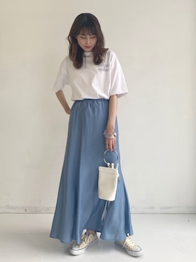 「アントマリーズ」｜「アイテム（その他）」を使った、RIHOさん（レディース・160cm）の夏コーディネート