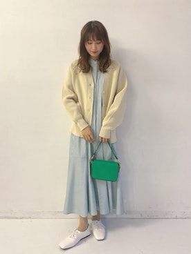 「アントマリーズ」｜「アイテム（その他）」を使った、RIHOさん（レディース・160cm）の冬コーディネート