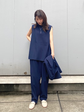 「アントマリーズ」｜「アイテム（その他）」を使った、RIHOさん（レディース・160cm）の夏コーディネート