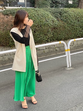 -さん（レディース・160cm）の春コーディネート