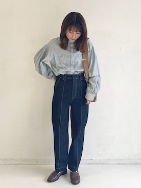 -さん（レディース・160cm）の秋コーディネート