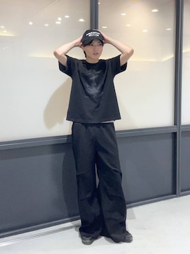 「アイテム（キャップ）」を使った、ゆーごさん（メンズ・177cm）の夏コーディネート