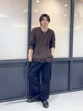 ゆーごさん（メンズ・177cm）の冬コーディネート