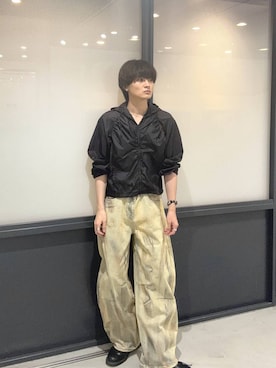 「アイテム（ブルゾン）」を使った、ゆーごさん（メンズ・177cm）の夏コーディネート