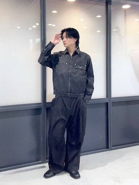 ゆーごさん（メンズ・177cm）の冬コーディネート