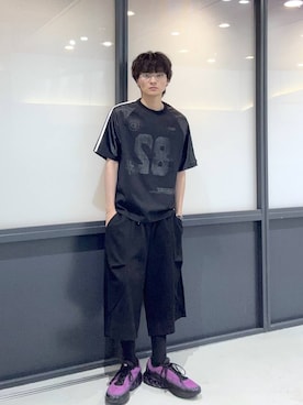 「ALAND（エーランド）のアイテム」を使った、ゆーごさん（メンズ・177cm）の夏コーディネート