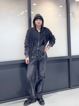 ゆーごさん（メンズ・177cm）の冬コーディネート