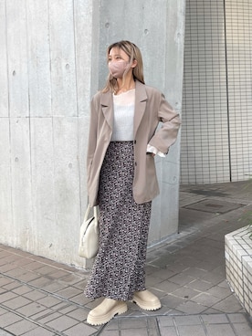 moeさん（レディース・155cm）の秋コーディネート