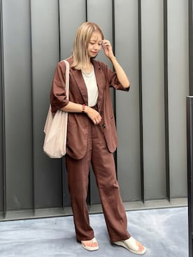 moeさん（レディース・155cm）の夏コーディネート