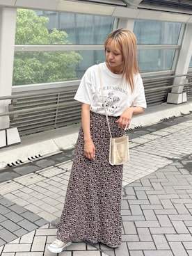 moeさん（レディース・154cm）の夏コーディネート