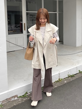 moeさん(レディース・155cm)の春コーディネート