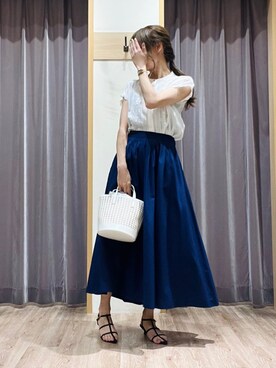 「テチチ(Te chichi)」｜「アイテム（PC・スマホグッズ/家電）」を使った、Wendyさん（レディース・162cm）の夏コーディネート