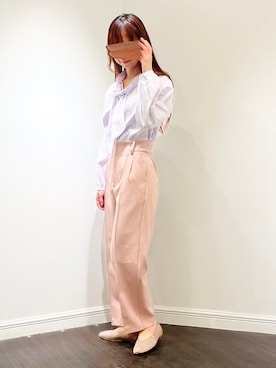 「ラベンダー」｜「アイテム（PC・スマホグッズ/家電）」を使った、Wendyさん（レディース・162cm）の冬コーディネート