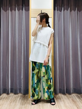 Wendyさん（レディース・162cm）の夏コーディネート