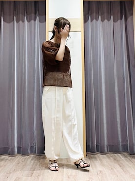 「テチチ(Te chichi)」｜「アイテム（PC・スマホグッズ/家電）」を使った、Wendyさん（レディース・162cm）の夏コーディネート
