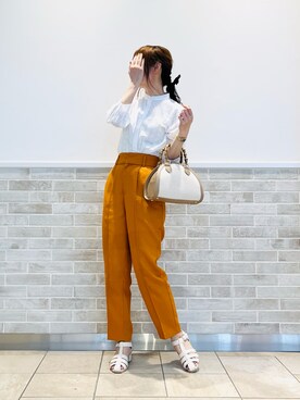 「レース」｜「アイテム（PC・スマホグッズ/家電）」を使った、Wendyさん（レディース・162cm）の春コーディネート